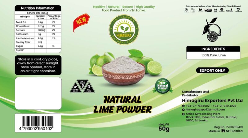 Natural Lime Powder