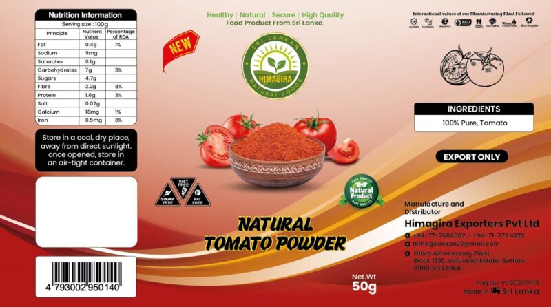 Natural Tomato Powder